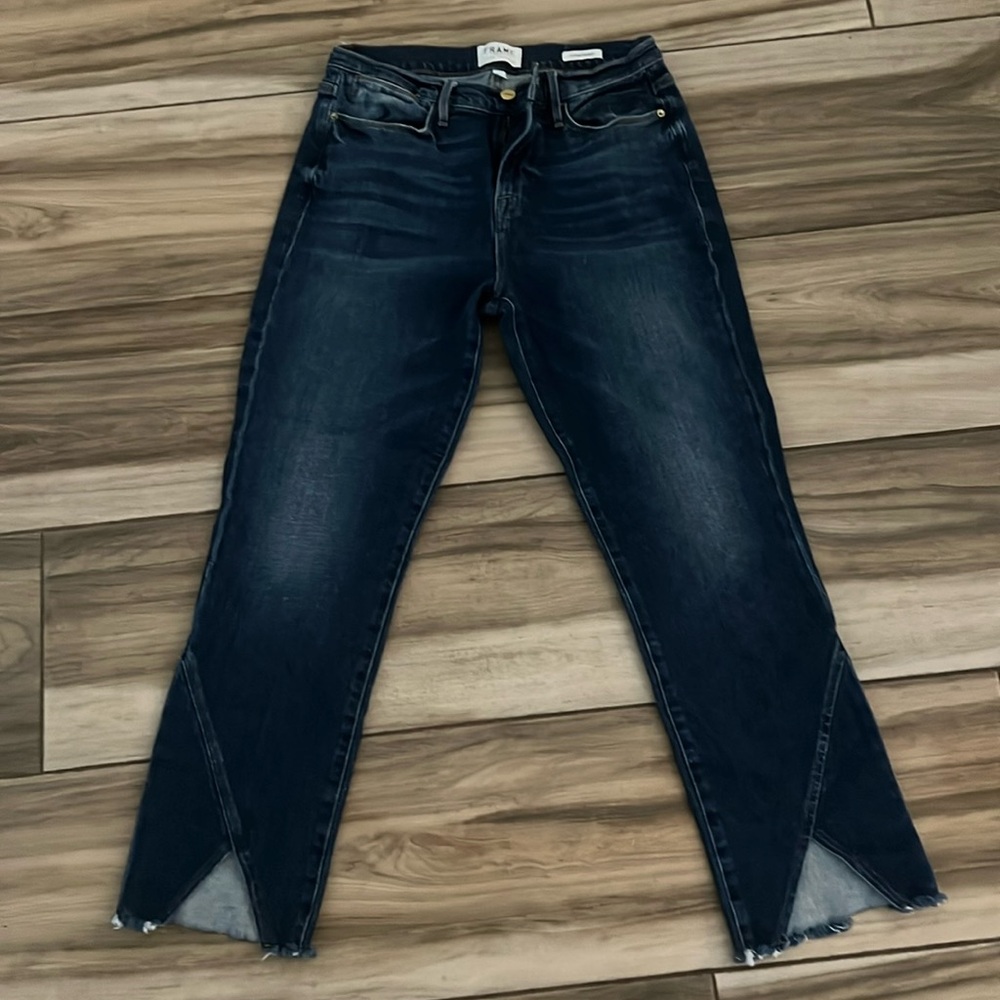 Frame Le High Straight jeans